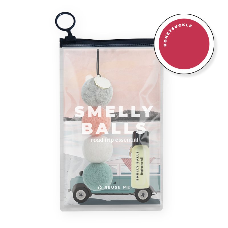 Buy Seapink Smelly Balls Set -Honeysuckle by Smelly Balls - at White Doors & Co