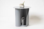 Buy Sippy Side Table - Grey by Ned Collections - at White Doors & Co