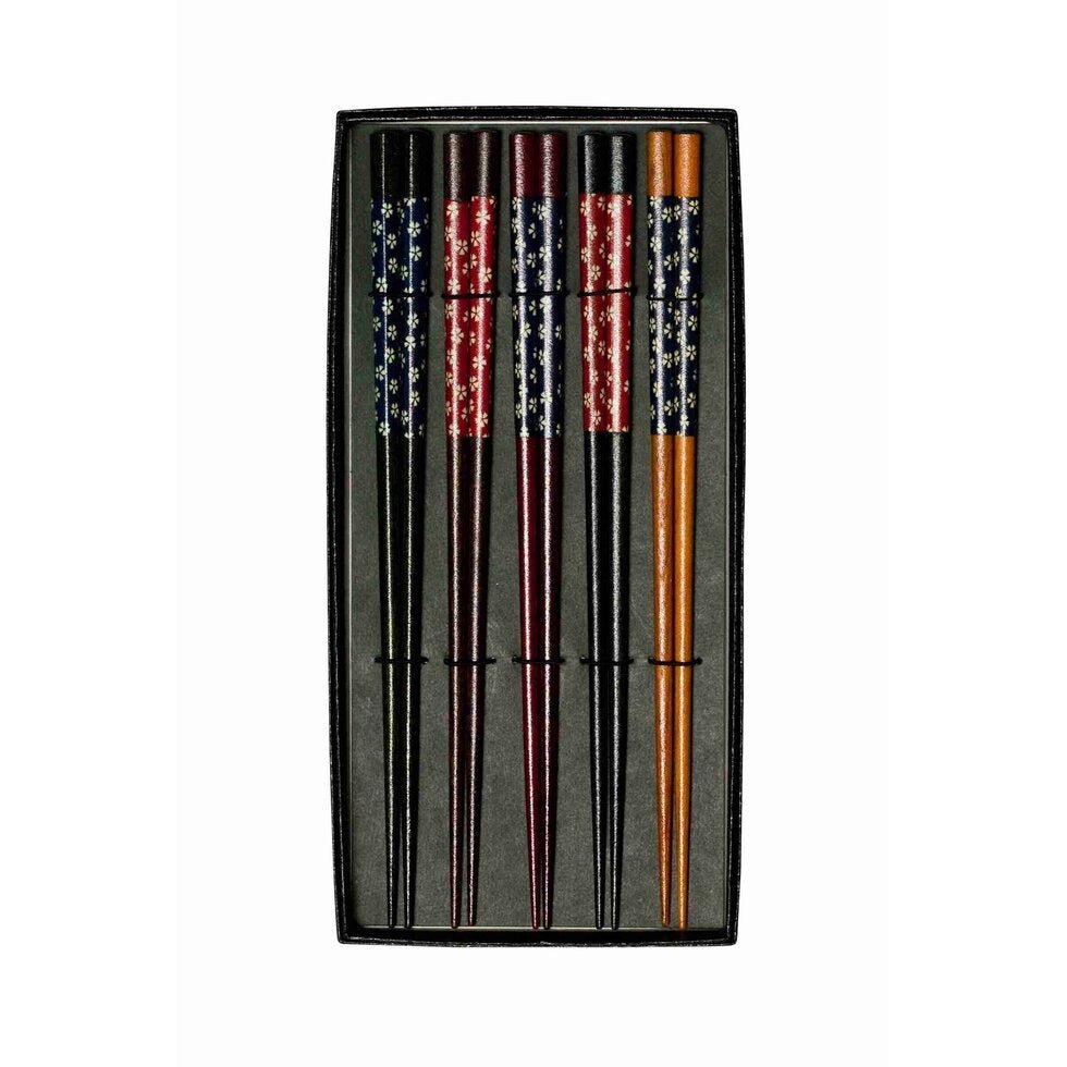 Buy SOMEKOZAKURA - 5 Chopsticks Set by Concept Japan - at White Doors & Co
