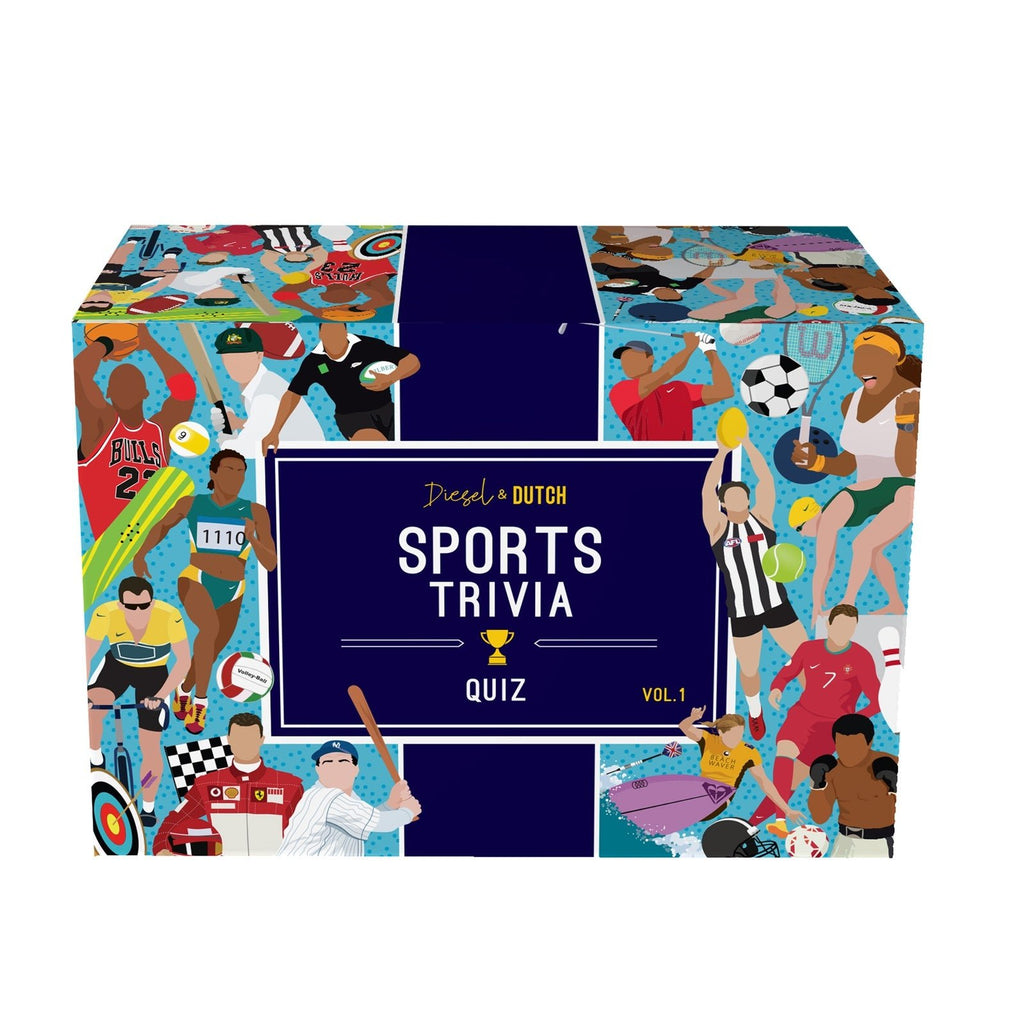 Buy Sports Trivia Box by Diesel And Dutch - at White Doors & Co
