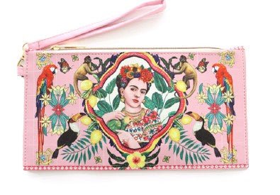 Buy Statement Hand Clutch Mexican Folklore by La La Land - at White Doors & Co