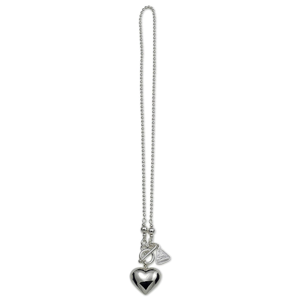 Buy Sterling Silver with Puffy Heart by Von Treskow - at White Doors & Co