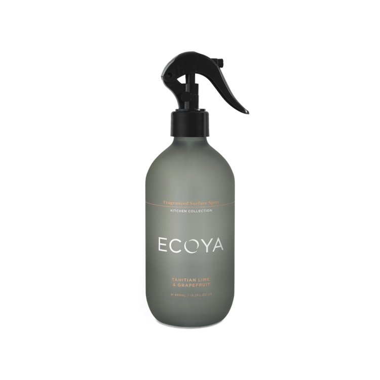 Buy Tahitian Lime & Grapefruit Fragranced Surface Spray by Ecoya - at White Doors & Co