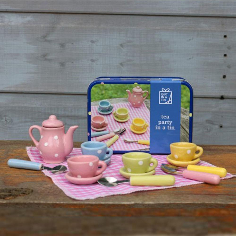 Buy Tea Party in a Tin by IndependenceStudios - at White Doors & Co