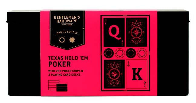 Buy Texas Hold 'Em Poker by Gentleman's Hardware - at White Doors & Co