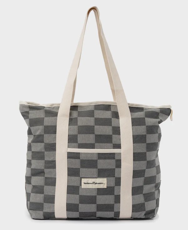 Grey clearance check bag