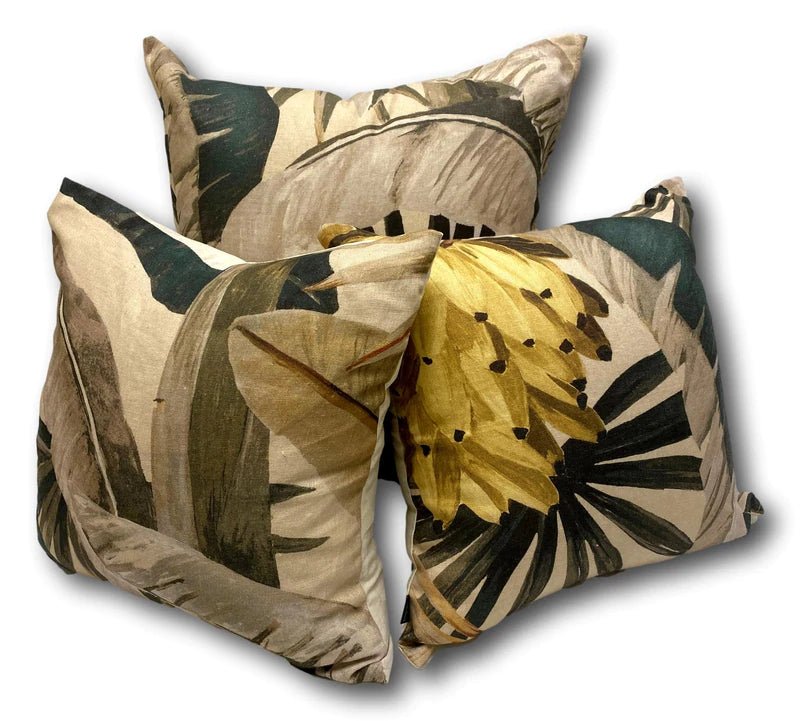 Buy The Tropic 's Cushion by White Doors & Co - at White Doors & Co