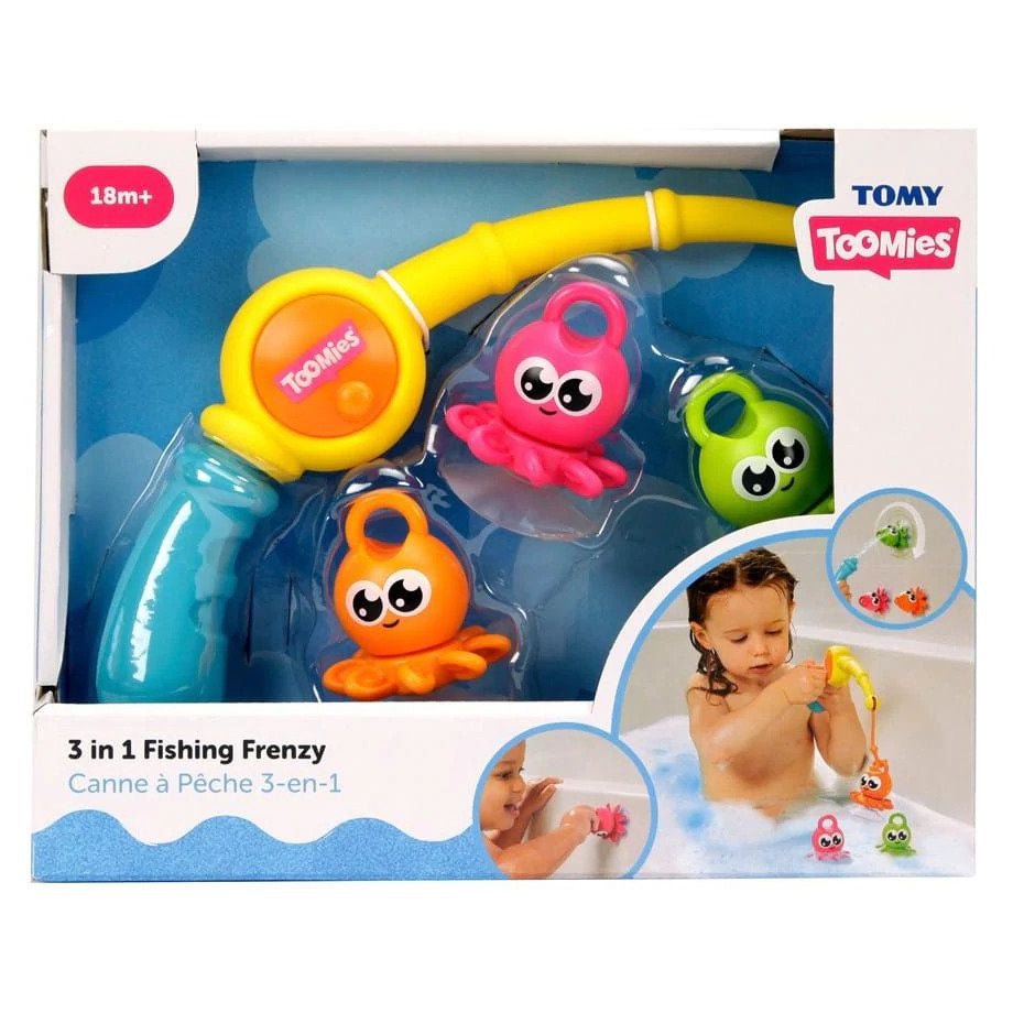 Buy TOMY 3 In 1 Fishing Frenzy by Fat Brain - at White Doors & Co