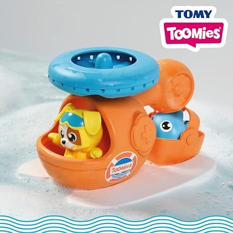 Buy Tomy Toomies Splash and Rescue Helicopter Bath Toy by Fat Brain - at White Doors & Co