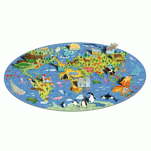 Buy Travel Learn & Explore _ Book & 3D World of Animals by Axis - at White Doors & Co