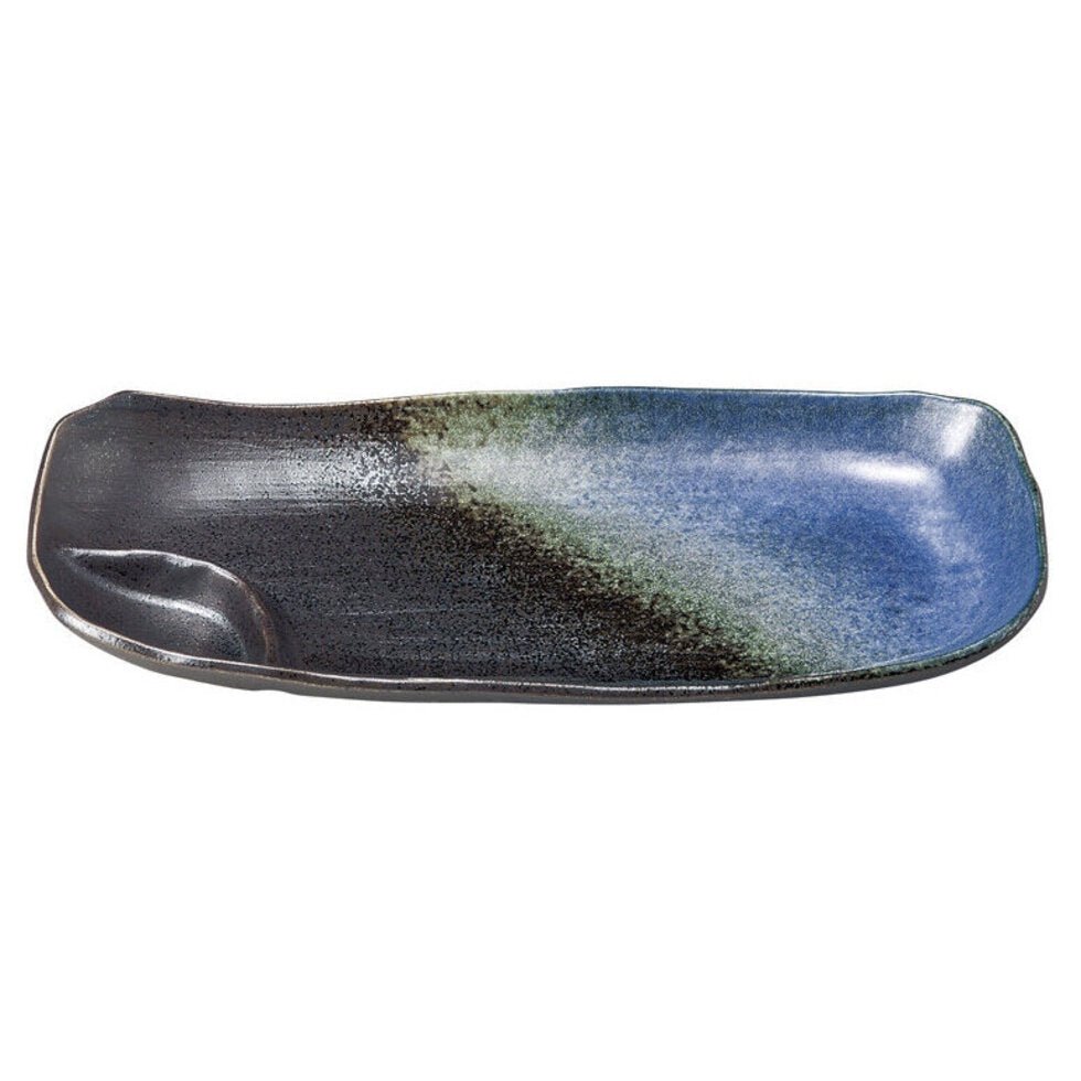Buy TSUKIAKARI - Rectangular Plate by Concept Japan - at White Doors & Co