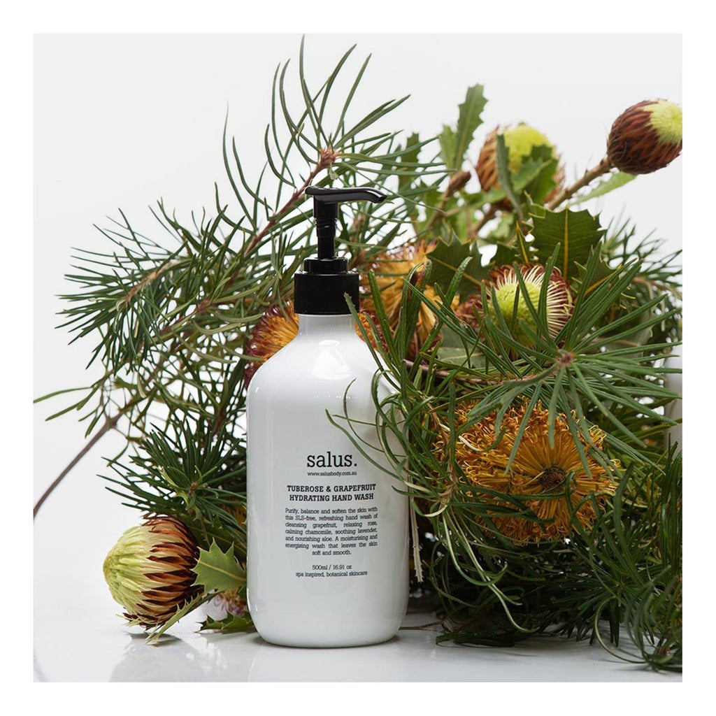 Buy Tuberose & Grapefruit Hydrating Hand Wash (500ml) by Salus - at White Doors & Co