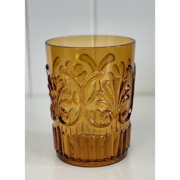 Buy Tumbler Scallop - Amber by Flair - at White Doors & Co