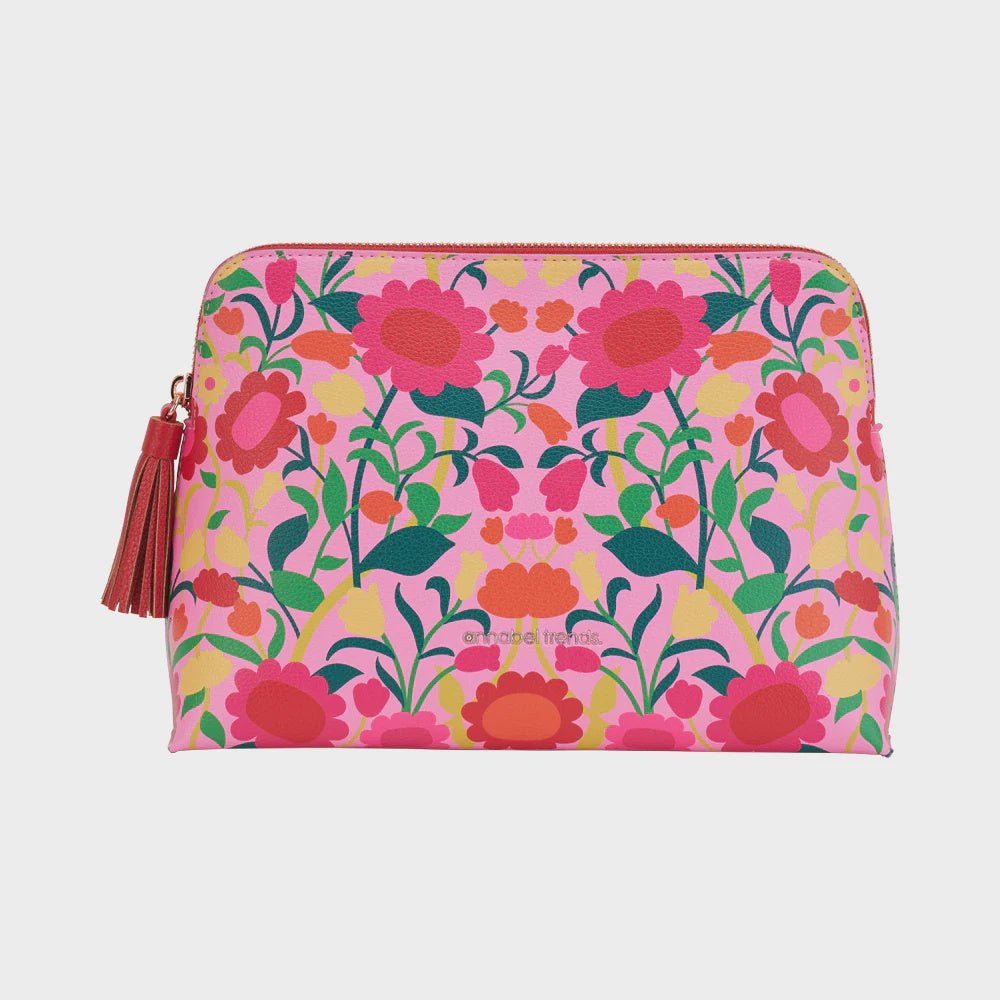 Buy Vanity Bag - Large Flower Patch by Annabel Trends - at White Doors & Co