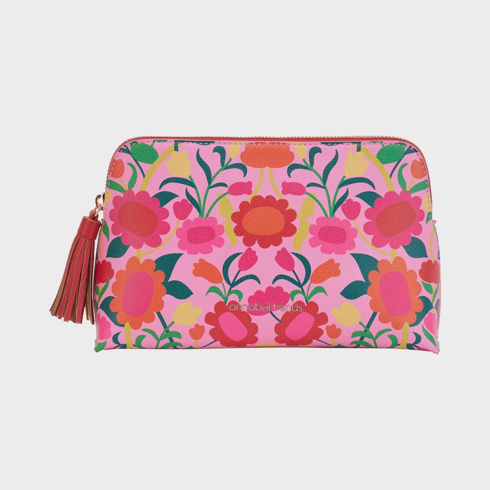 Buy Vanity Bag - Medium Flower Patch by Annabel Trends - at White Doors & Co