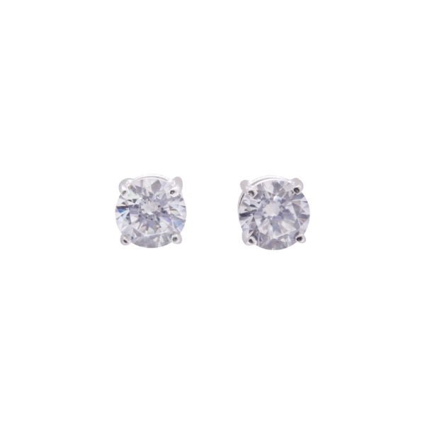 Buy VT Cubic Ziconia Studs - SS (10mm) by Von Treskow - at White Doors & Co
