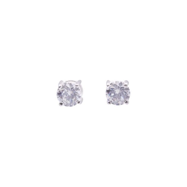Buy VT Cubic Ziconia Studs - SS (6mm) by Von Treskow - at White Doors & Co