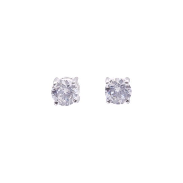 Buy VT Cubic Ziconia Studs - SS (8mm) by Von Treskow - at White Doors & Co