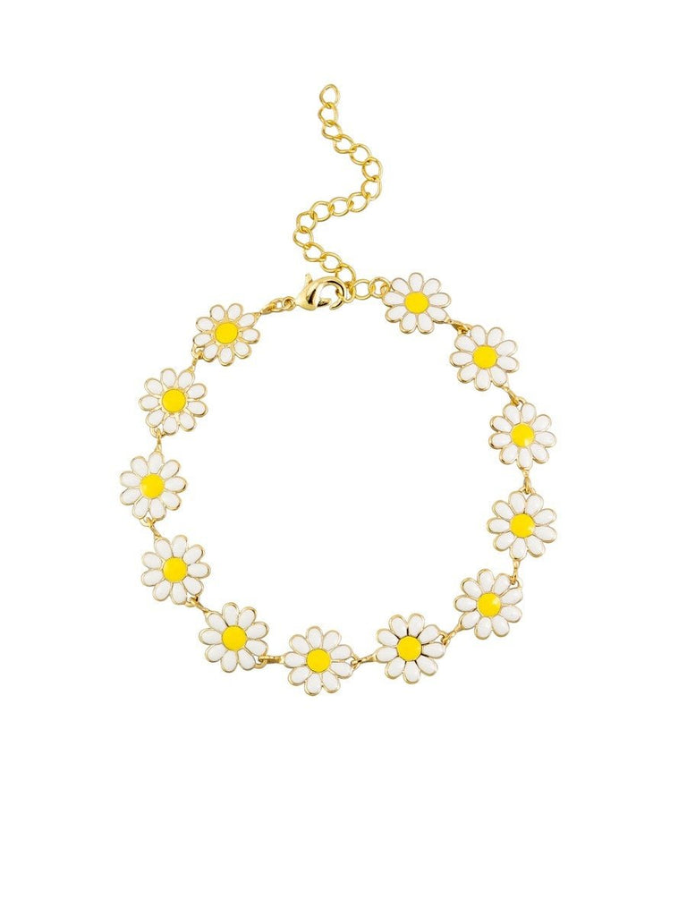 Buy White Daisy Garden Bracelet by Tiger Tree - at White Doors & Co