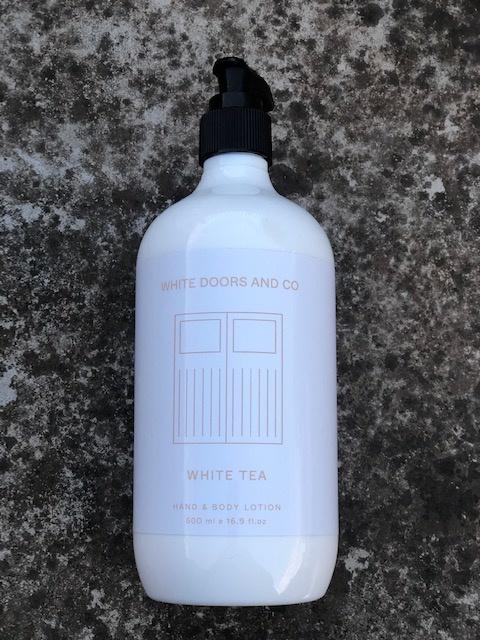 Buy White Doors Hand & Body Lotion - White Tea by White Doors & Co - at White Doors & Co