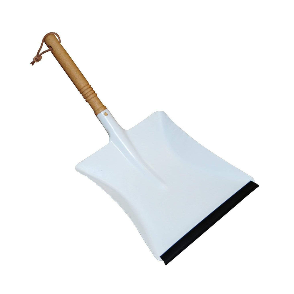 Buy White Dust Pan by Redecker - at White Doors & Co