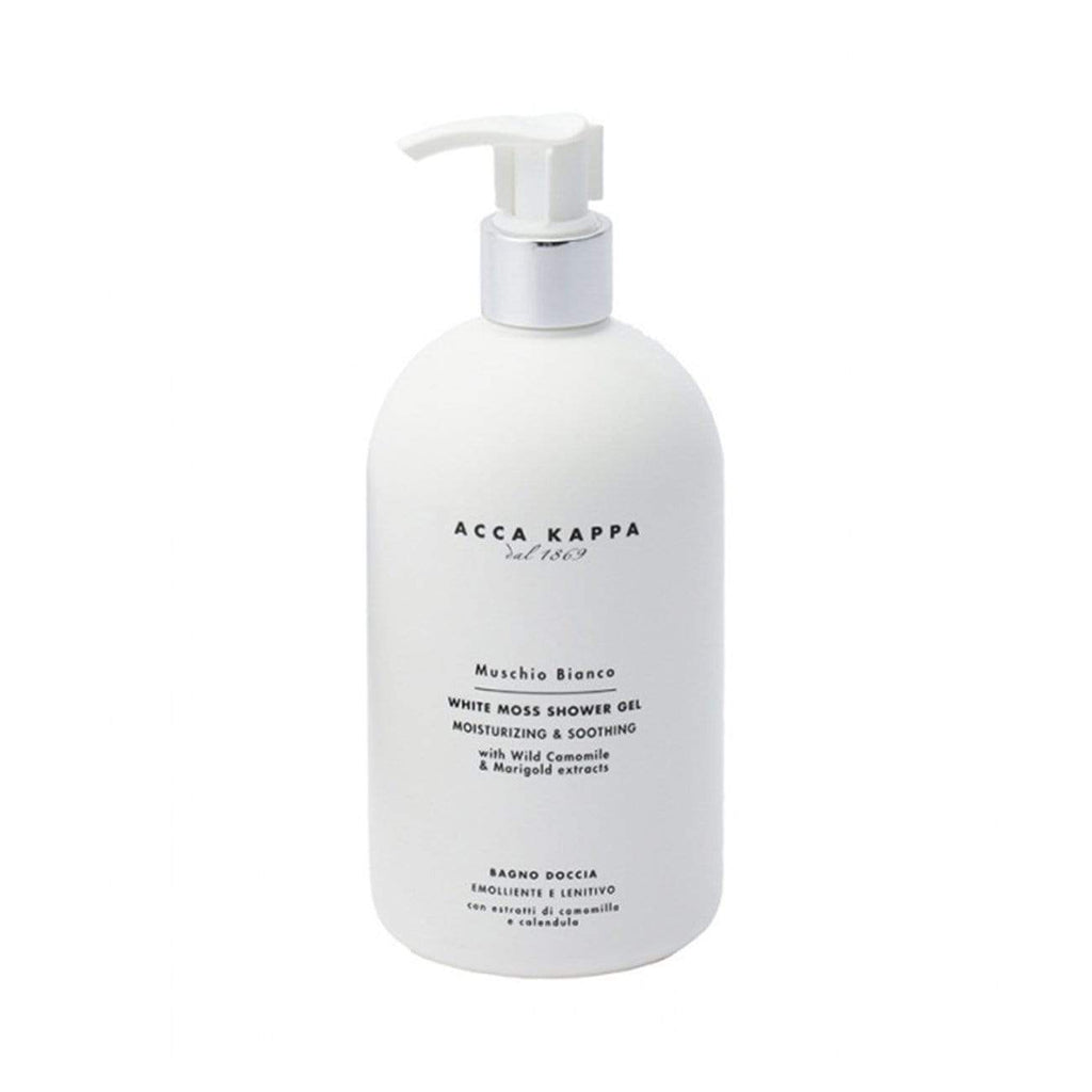 Buy White Moss Bath Foam / Shower Gel - 500ml by Acca Kappa - at White Doors & Co