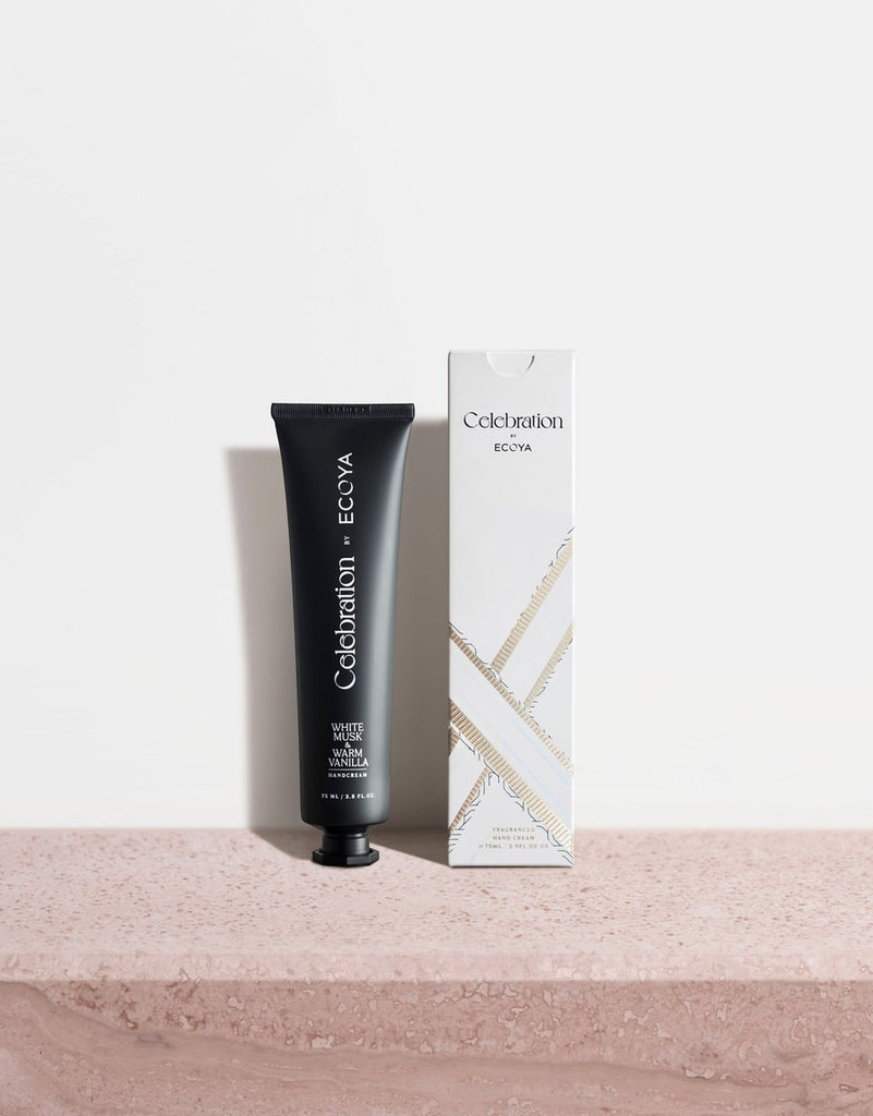 Buy White Musk & Warm Vanilla Celebration Hand Cream by Ecoya - at White Doors & Co