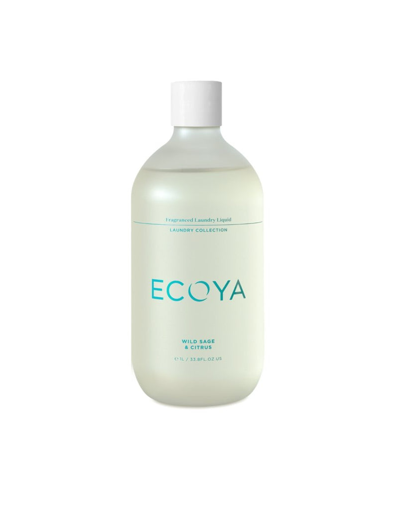 Buy Wild Sage & Citrus Fragranced Laundry Liquid 1L by Ecoya - at White Doors & Co