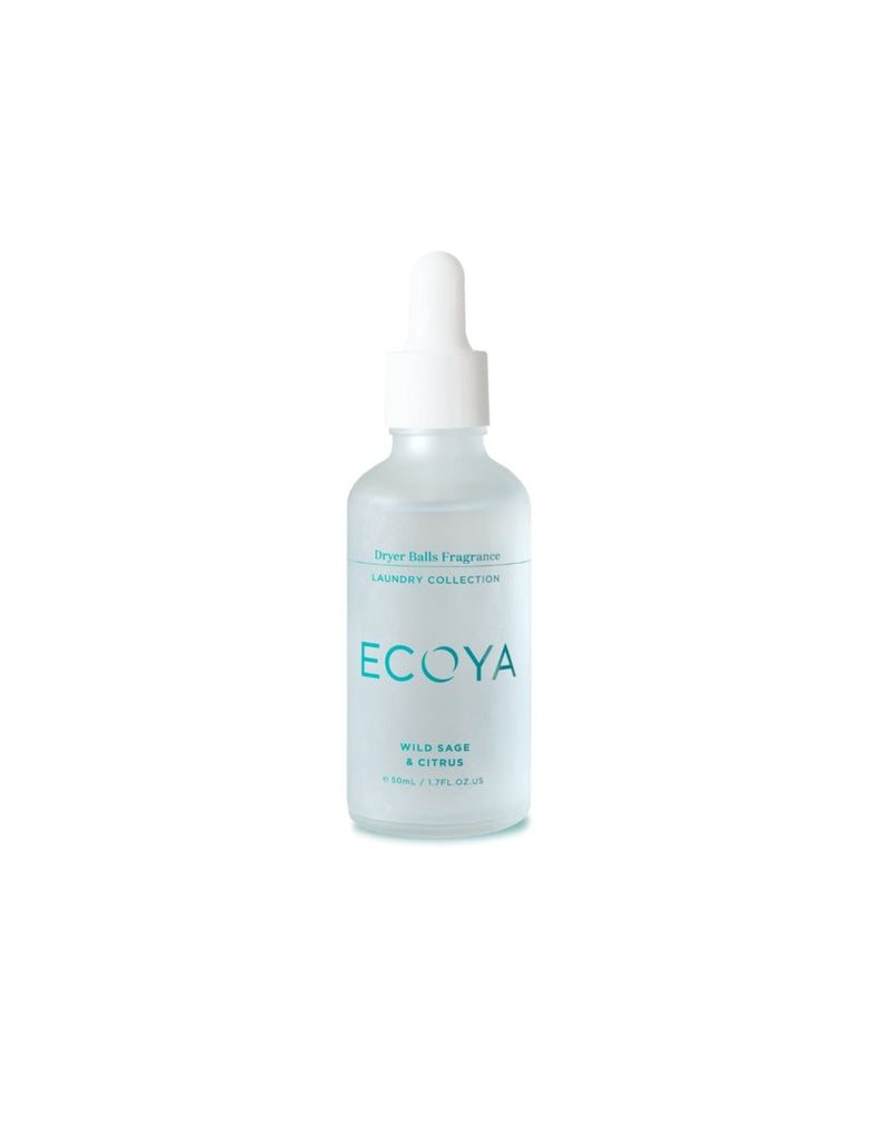 Buy Wild Sage & Citrus Laundry Dryer Ball Fragrance Dropper by Ecoya - at White Doors & Co
