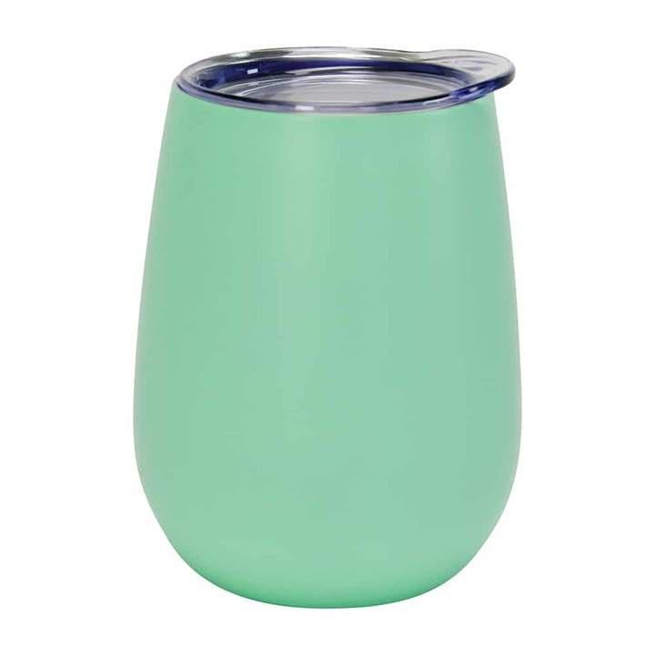 Buy Wine Tumbler Stainless Gelato Mint by Annabel Trends - at White Doors & Co