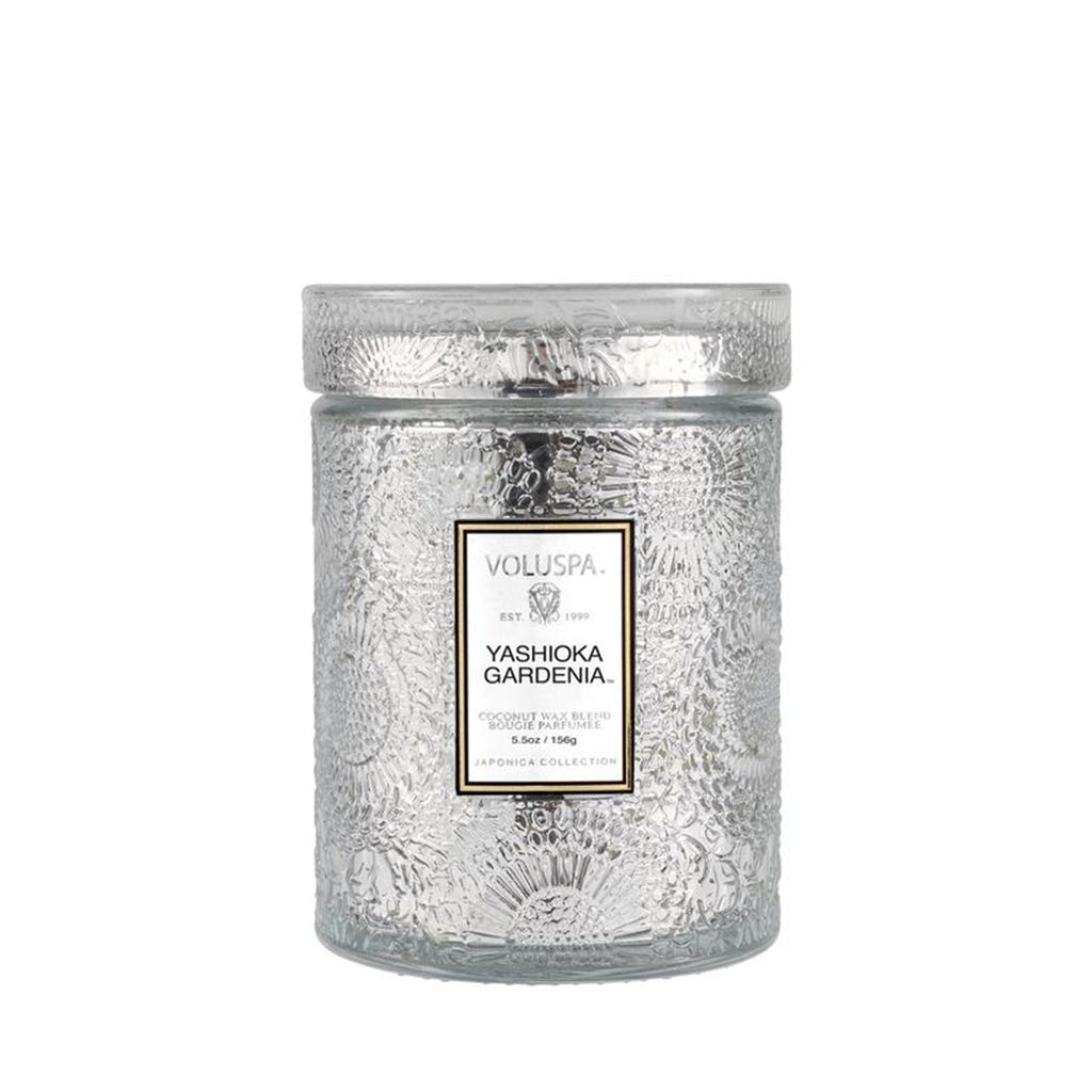Buy Yashioka Gardenia Glass Candle by Voluspa - at White Doors & Co