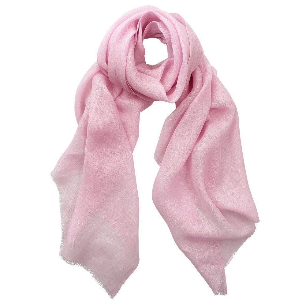 Buy Zara Linen Wrap - Pink by DLux - at White Doors & Co